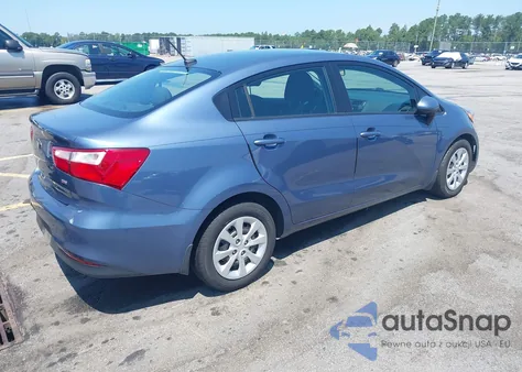 2016 Kia Rio Lx из США, поврежденный, VIN KNADM4A31G6647792